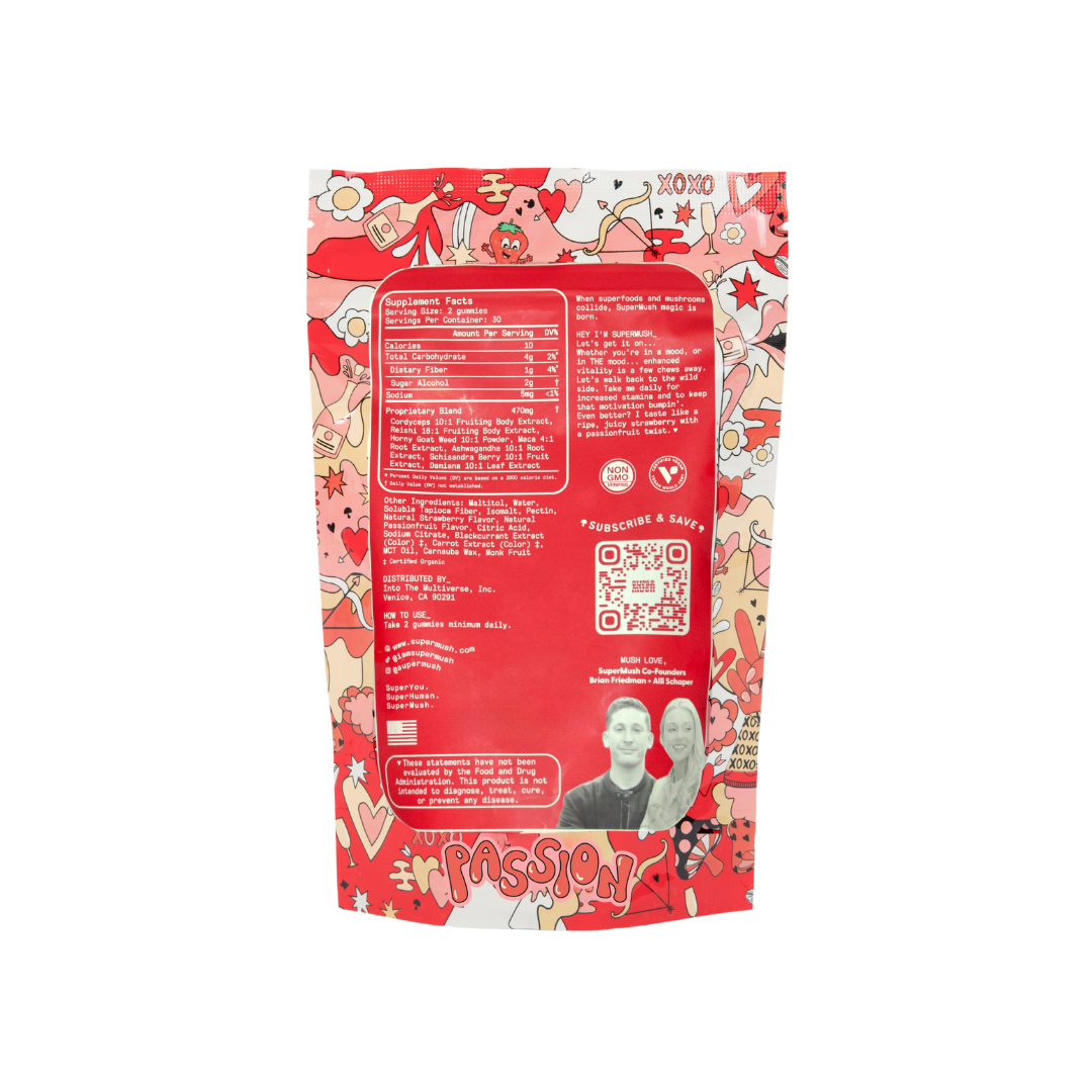 SuperMush - Daily Passion Gummies