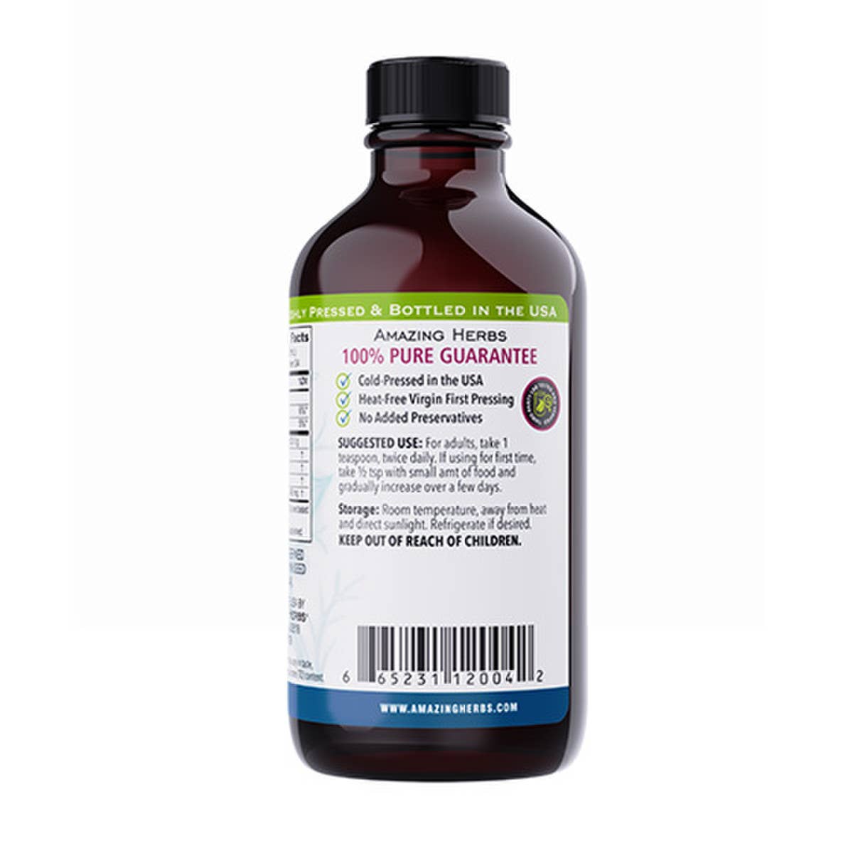 Premium Black Seed Oil 4oz Bottle