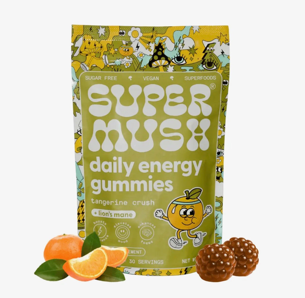 SuperMush - Daily Energy Gummies
