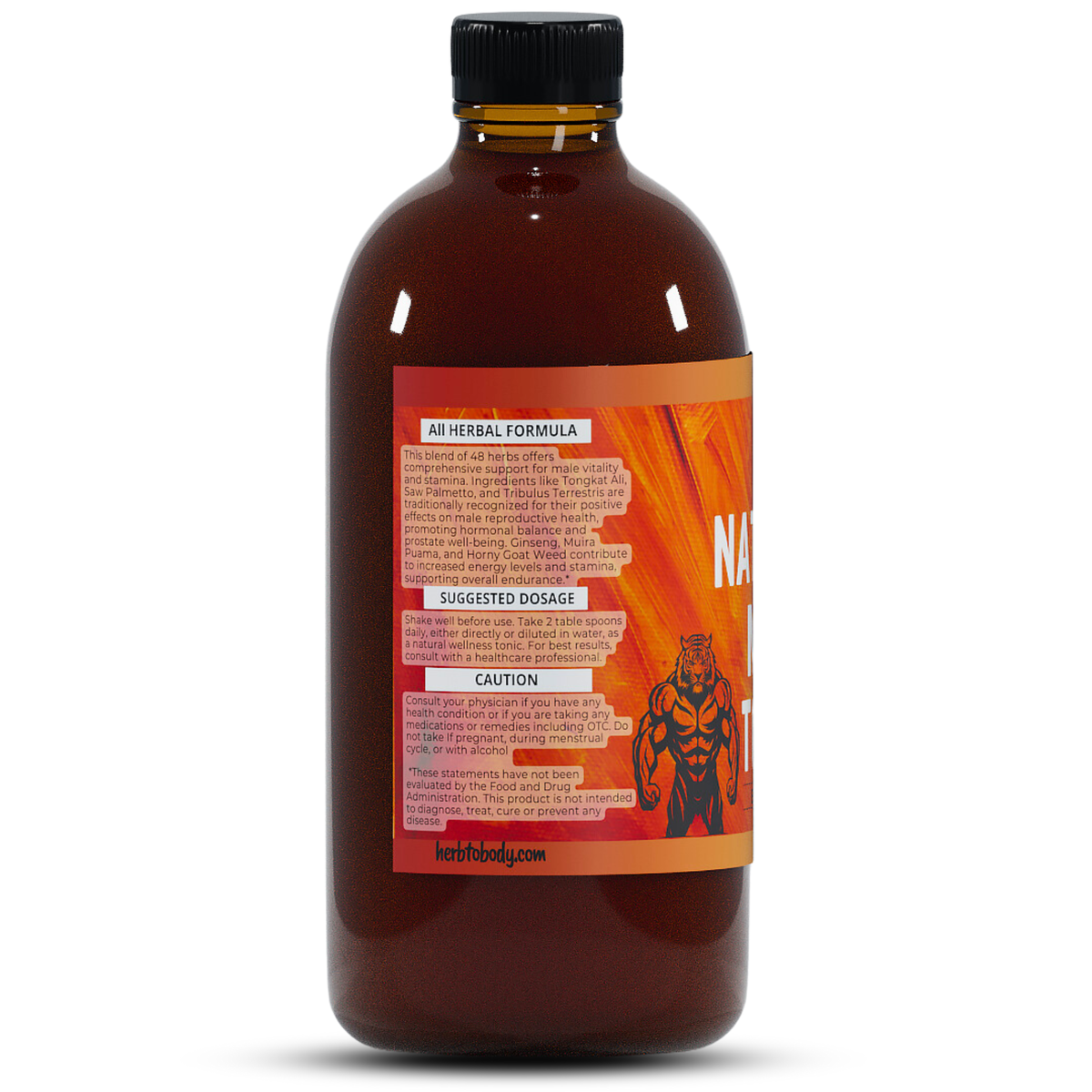 Natural Men Tonic (Extra Strength) 16oz