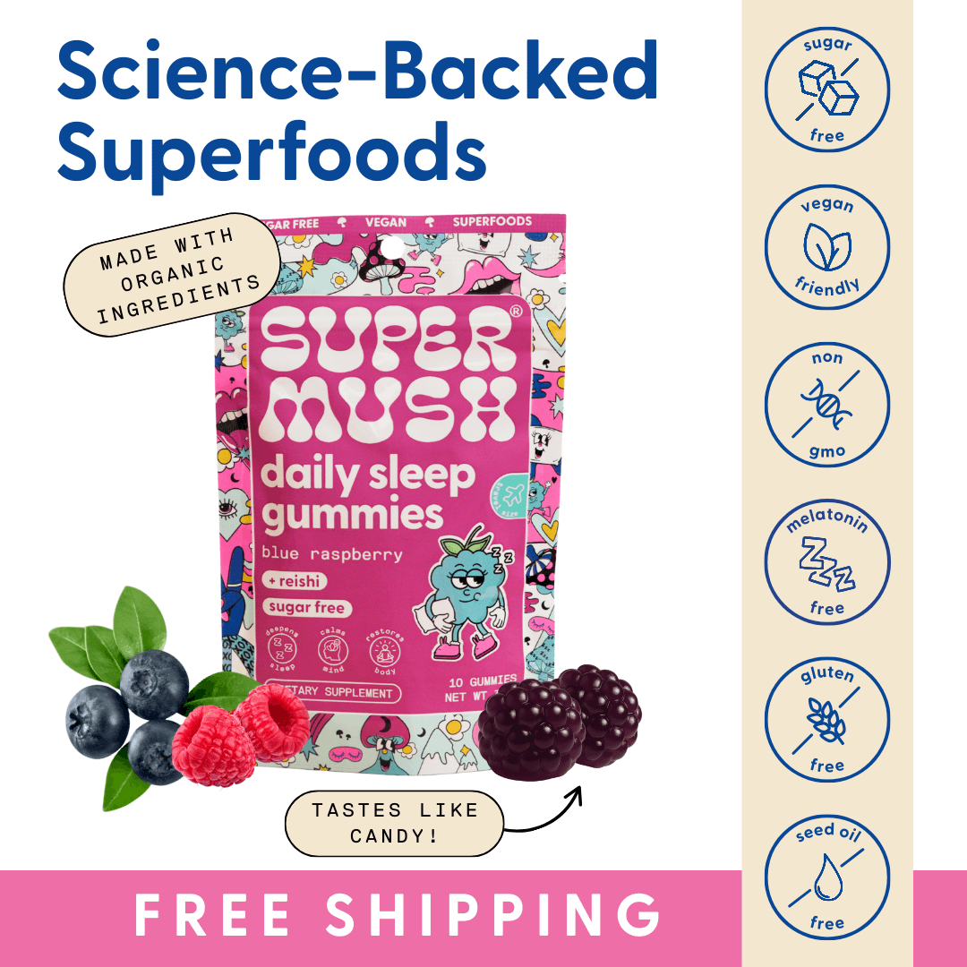 Supermush Daily Sleep Gummies 10 Count